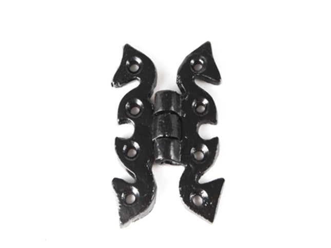 Owlett-Jaton Pressed Steel Black Antique Butterfly Hinge - 70mm - Kx956 (Box of 25)