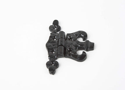 Owlett-Jaton Pressed Steel Black Antique Unequal Hinge - 89mm - Kx953 (Box of 10)