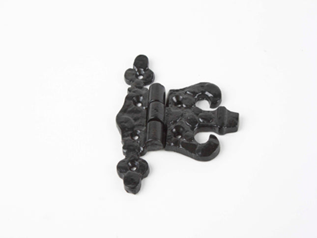 Owlett-Jaton Pressed Steel Black Antique Unequal Hinge - 89mm - Kx953 (Box of 10)