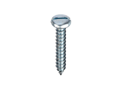 Unifix Self-Tapping Screws Slotted Pan Head AB DIN 7971-C Bright Zinc Plated - 8G x 3/4" (4.2 x 19Mm) (Box of 1000)