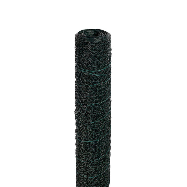 Kestrel Wire Netting Green PVC Coated - 10M x 1000mm x 50mm