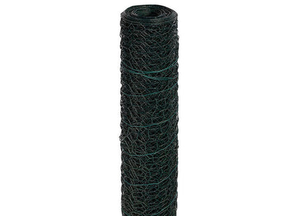 Kestrel Wire Netting Green PVC Coated - 10M x 1000mm x 13mm