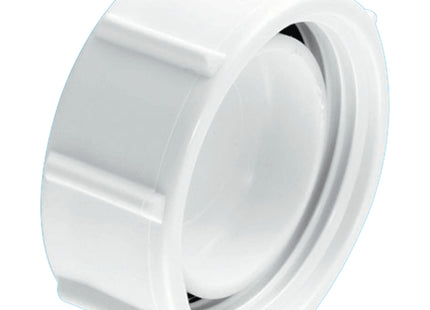 McAlpine T23 1½" Blank Cap with nut for BSP threads