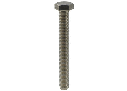 Unifix A2-304 St/St Hexagon Setscrews Din 933 - M8 X 12 (Box Of 500)
