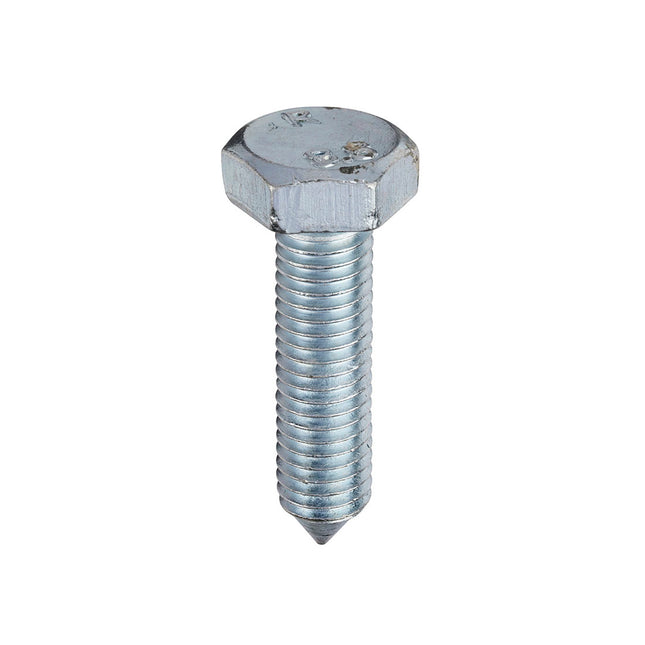 Unifix M10 x 40 High Tensile Hex Sets Cone Point Zinc Plated (Box of 100)