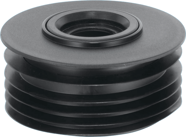 McAlpine DC2-BL Black 4"/110mm Drain Reducer Connector