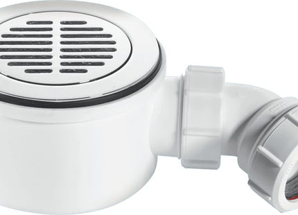 McAlpine ST90CPB-S-70 90mm Shallow Shower Trap - 70mm High