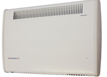 Consort Slimline Heater With Intelligent Fan Control 0.5Kw Fan Heater PLSTI050SL