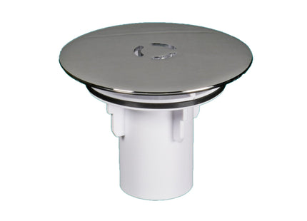McAlpine ST90CBTOP+TUBE Chrome Plated Brass Flange And Dip Tube For ST90 Traps