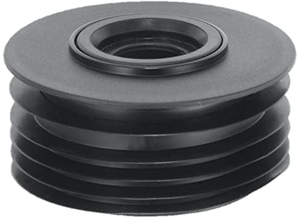 McAlpine DC2-BL Black 4"/110mm Drain Reducer Connector