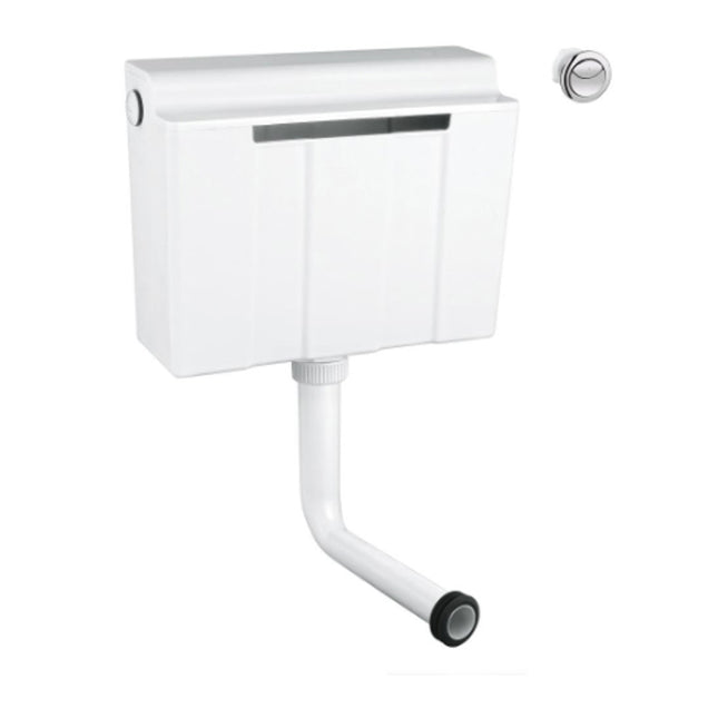 Grohe Dual Flush Furniture Cistern - 6L - Side Inlet - 39054000 - Perfect for Space Saving