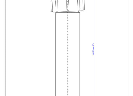 McAlpine S22L 1¼" Extension Piece