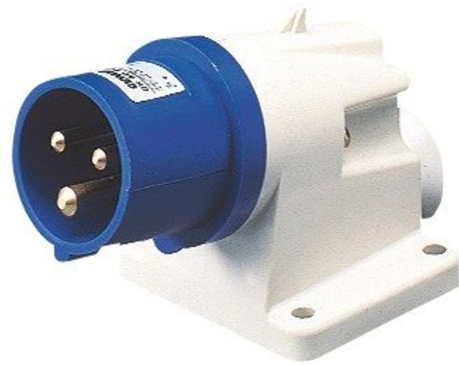 Gewiss IP44 90 Degree Appl.Inlet 2P+E 32A 230V 6H