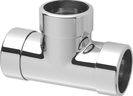 McAlpine 42E-CB 1½" Chrome Plated Brass Compression Tee