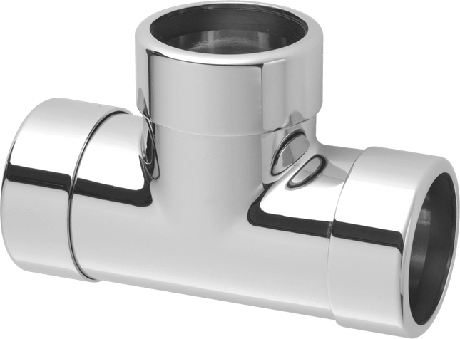 McAlpine 42E-CB 1½" Chrome Plated Brass Compression Tee