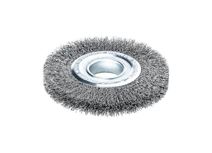 Lessmann Wheel Brush D150Mm X W23-25 X 50 Bore Set 3 Steel Wire 0.30
