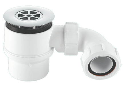 McAlpine STW8B-95 50mm Water Seal Shower Trap with Universal Outlet
