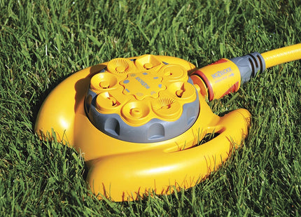 Hozelock HOZ2431 45m Hose Reel with 25m Hose & Hozelock 2515 Multi Sprinkler 79m