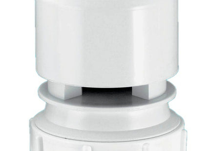 McAlpine VP2W White Ventapipe 25 Air Admittance Valve with 1½" Universal Outlet