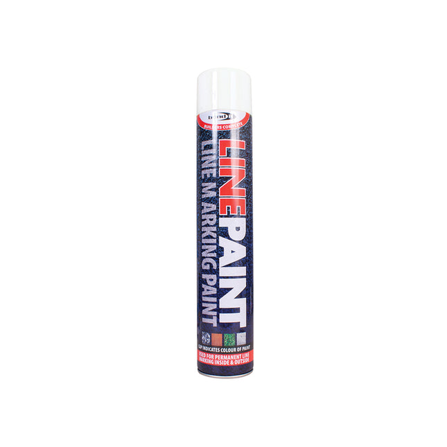 Bond-It Line-It Linemarker Paint. White. Size 750ml. (Box of 12)
