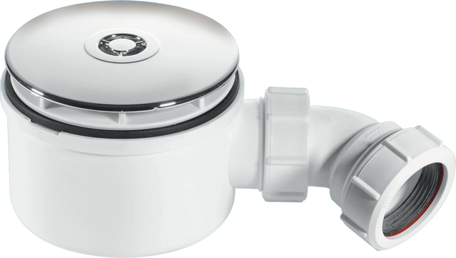 McAlpine ST90CP10-70 90mm Shallow Shower Trap - 70mm High