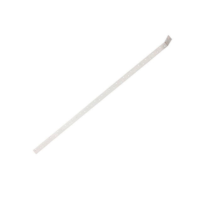 Teco Galvanised Vert Restraint Strap CE (100mm Bend) - 900mm x 100mm x 27.5 x 2.4mm Thick (Box of 10)