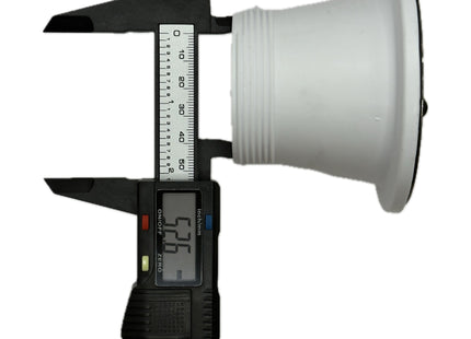 McAlpine BSW21P Centre Pin Sink Waste: 85mm Stainless Steel Flange with Plug