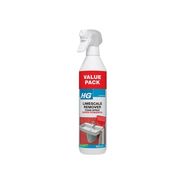 H G Limescale Remover Foam Spray Super Power 650Ml 605065106