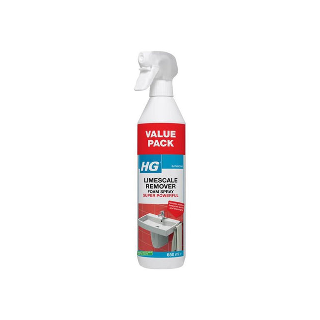H G Limescale Remover Foam Spray 650Ml