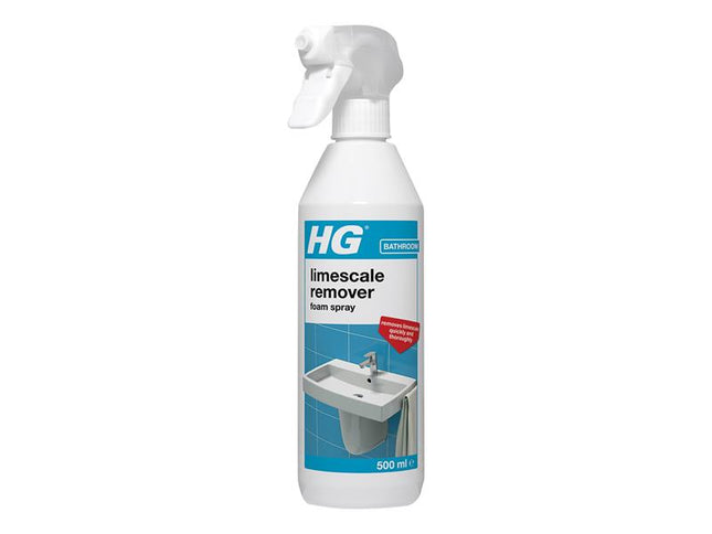 HG Limescale Remover Foam Spray 500ml (Pack of 3)