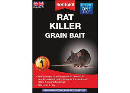 Rentokil Rat Killer Grain Bait 1 Sachet