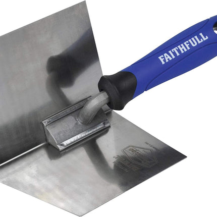 Faithfull Prestige Internal Corner Trowel 125 X 100Mm (5 X 4In)