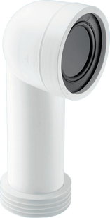 McAlpine WC-CON8 90° Bend Adjustable Length Rigid WC Connector