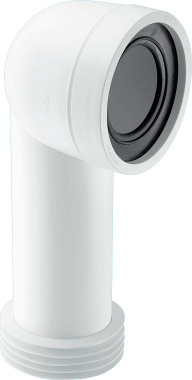 McAlpine WC-CON8 90° Bend Adjustable Length Rigid WC Connector