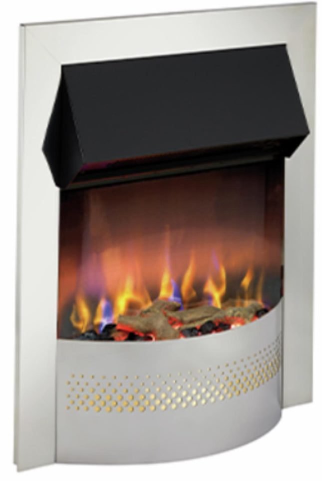 Dimplex POR20CH Portree Optiflame 3D Electric Fire Chrome