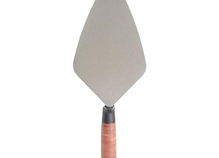 Marshalltown 34L Wide London Pattern Brick Trowel Leather Handle 11In