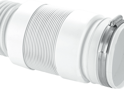 McAlpine WC-F21S 97-107mm Inlet Flexible WC Connector for Back to Wall WC Pan