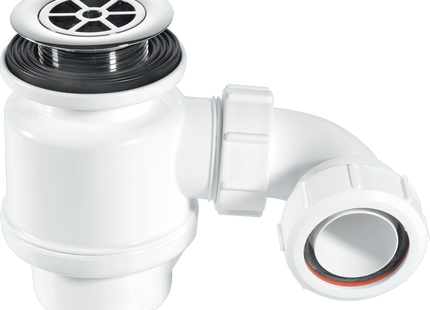 McAlpine STW4-R 50mm Water Seal Resealing Shower Trap with Multifit Outlet