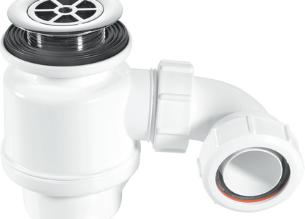 McAlpine STW4-RB 50mm Water Seal Resealing Shower Trap with Multifit Outlet