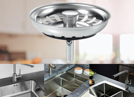 McAlpine BWSTSS-TOP Basket Strainer Waste Plug - Stemball Model (Pack of 4)
