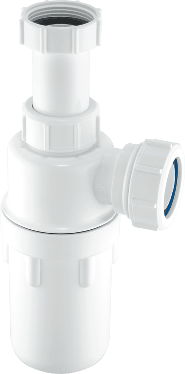 McAlpine A10AR 75mm Water Seal Resealing Adjustable Inlet Bottle Trap with Multifit Outlet