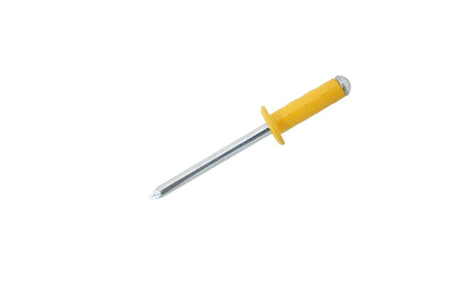JRP Riveting Products 4.8 x 15mm Aluminium / Steel Dome Head Multigrip JRP Rivets - Saffron (Box of 500)