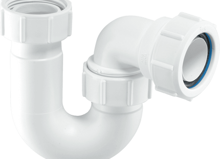 McAlpine BT4 50mm Water Seal Tubular Swivel 'P' Trap with 1¼" Multifit Outlet