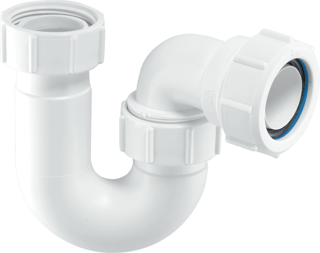 McAlpine BT4 50mm Water Seal Tubular Swivel 'P' Trap with 1¼" Multifit Outlet