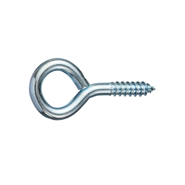 Owlett-Jaton Screw Eye Bright Zinc Plated - 8G x 40mm (Box of 200)