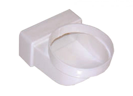 Airvent 100 X 54mm Vertical 90 Degrees Elbow Bend Female