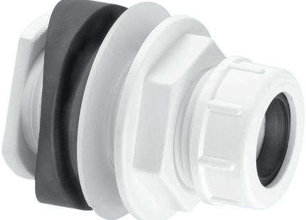 McAlpine BOSSCONN-22MM Grey Mechanical Soil Pipe Boss Connector