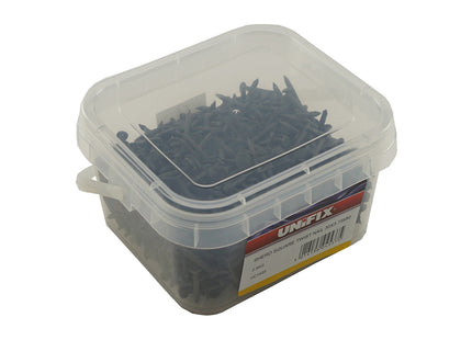 Unifix Sheradised Square Twist Nails 2.5Kg Tubs - 30mm x 3.75 (Box of 4)