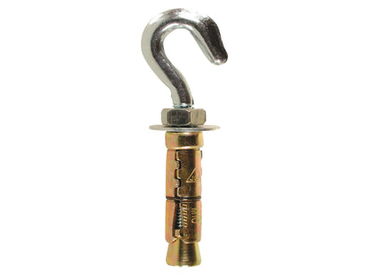 JCP Fixings Shield Anchors Hook Bolt ZYP - M6 x 80 (Box of 25)