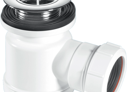 McAlpine STW3-RB 19mm Water Seal Shower Trap with Universal Outlet